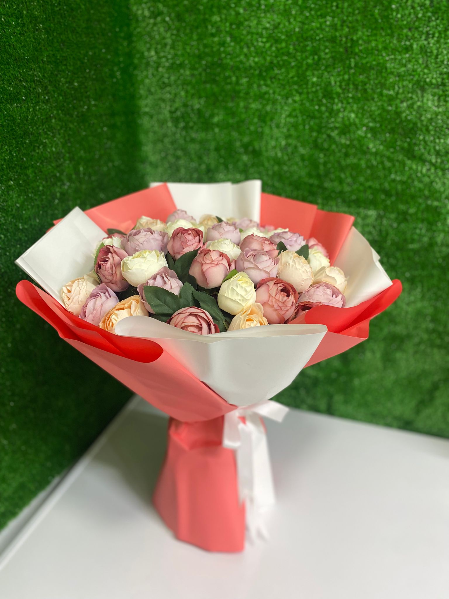 Şakayık Buketi – Premium Söz & Nişan Çiçeği